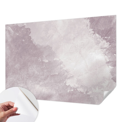 Stick-on wall mural Purple abstraction