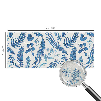 Peel and stick wall mural for bedroom Botanical patterns