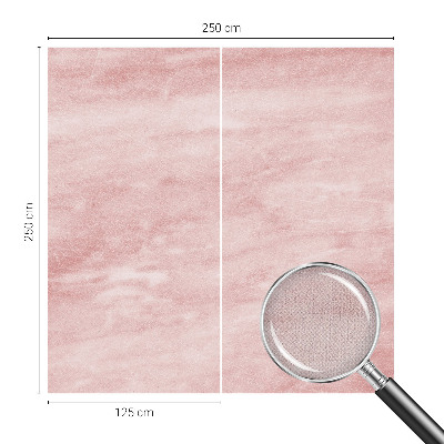 Peel and stick wall mural for kids' room with a marble pattern
