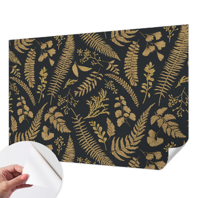 Nursery wall mural Botanical leaves