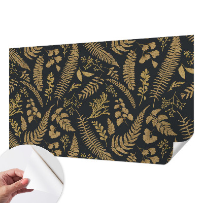 Nursery wall mural Botanical leaves