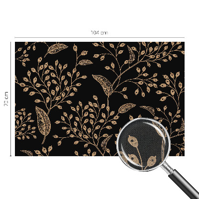 Baby room wall mural Botanical elegance