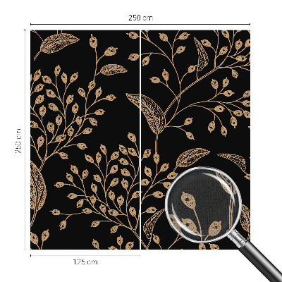 Baby room wall mural Botanical elegance