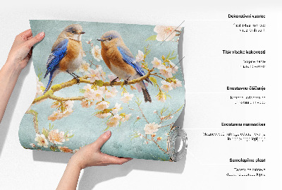 Peel and stick wall mural Floral mosaic