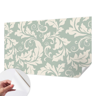 Peel and stick wallpaper mural Decorative leaves