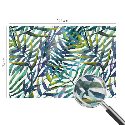 Removable wall mural Exotic vegetation