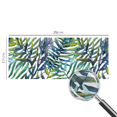 Removable wall mural Exotic vegetation