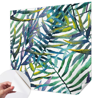 Removable wall mural Exotic vegetation
