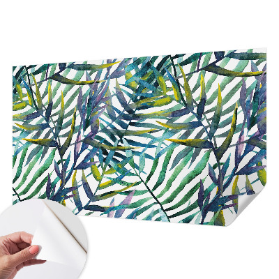 Removable wall mural Exotic vegetation