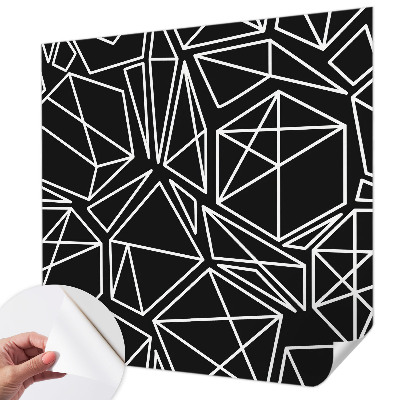 3D photo wallpaper mural with a modern abstract design