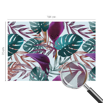 Peel and stick wallpaper mural Tropical composition