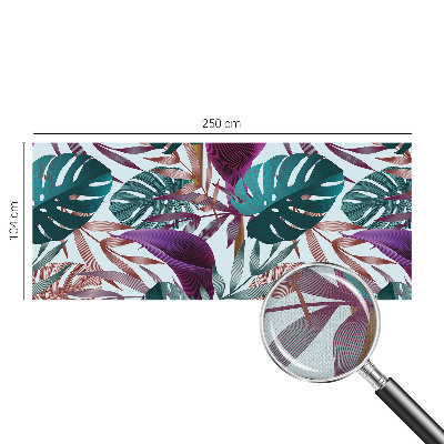 Peel and stick wallpaper mural Tropical composition