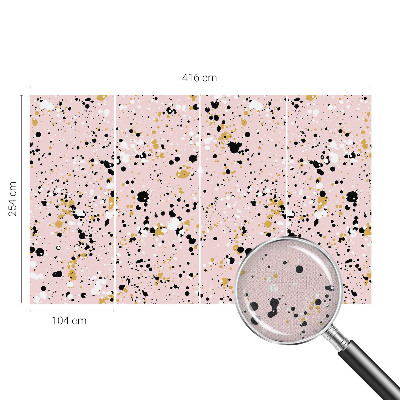 Self-adhesive wall mural Artistic spots