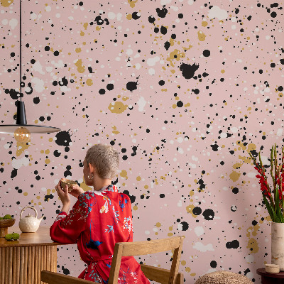 Self-adhesive wall mural Artistic spots