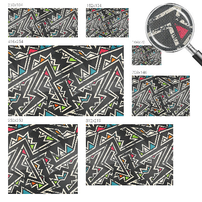 Stick-on wall mural Energetic Geometry