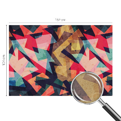 Removable wall mural wallpaper Colorful pattern