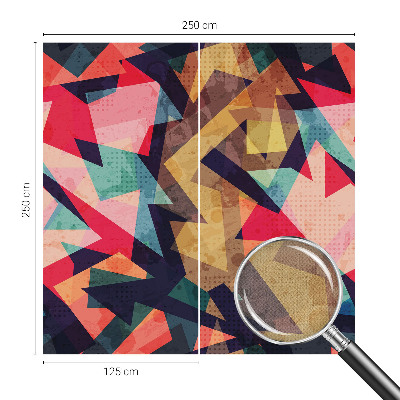 Removable wall mural wallpaper Colorful pattern