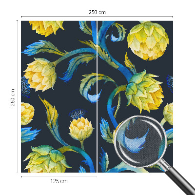 Peel and stick wall mural for kids' room Plant virtuoso