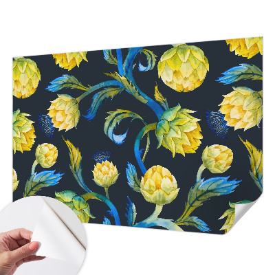 Peel and stick wall mural for kids' room Plant virtuoso