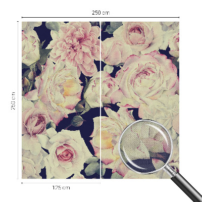 Baby room wall mural Flower bouquet