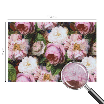 Children's wall mural Floral elegance