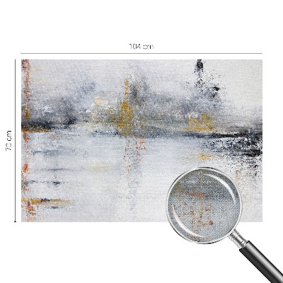 Self-adhesive wall mural Harmonious abstraction