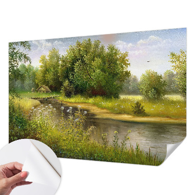 Removable wall mural Rural landscape