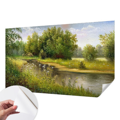 Removable wall mural Rural landscape