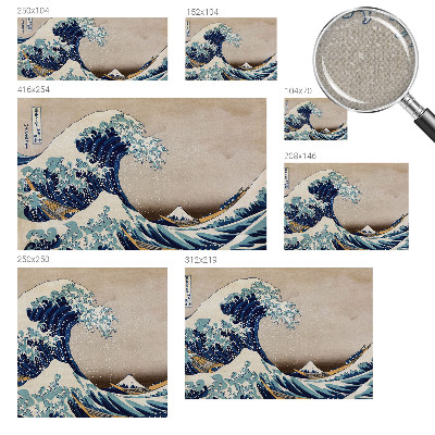 3D photo wallpaper mural featuring a dramatic breaking wave design