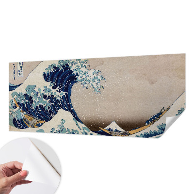 3D photo wallpaper mural Dramatic wave