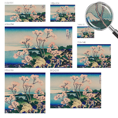 Children's wall mural Cherry blossoms