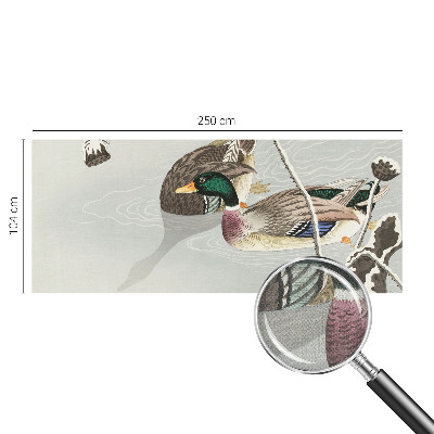 Nursery wall mural Calm ducks