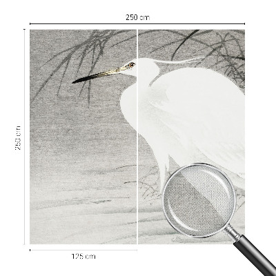 Stick-on wall mural featuring a water landscape