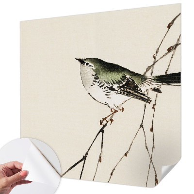 Self-adhesive wall mural Harmonious bird