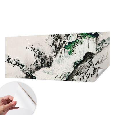 Removable wall mural wallpaper Nature's Waterfall