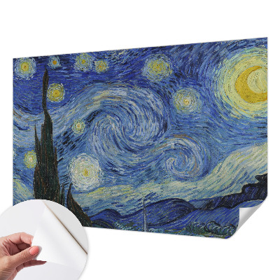Self-adhesive wall mural Night Vortex