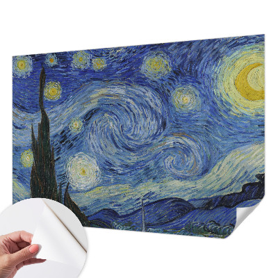 Self-adhesive wall mural Night Vortex