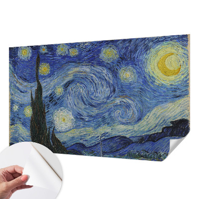 Self-adhesive wall mural Night Vortex