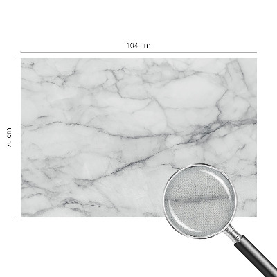 Removable wall mural with a marble elegance design