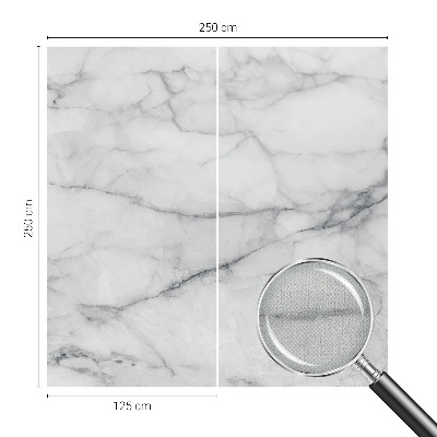 Removable wall mural with a marble elegance design
