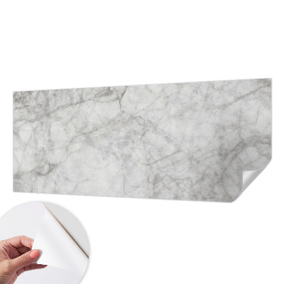 Peel and stick wall mural for living room with a marble elegance design