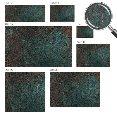 3D wall mural with a rustic surface