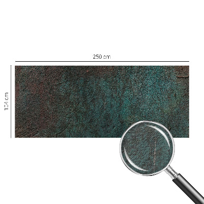 3D wall mural with a rustic surface