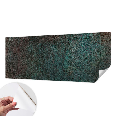 3D wall mural with a rustic surface