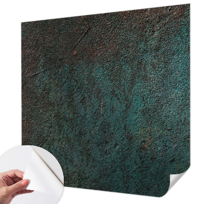 3D wall mural with a rustic surface