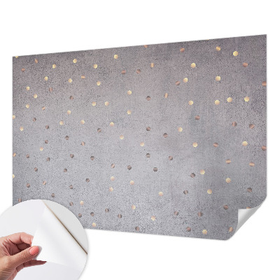Nursery wall mural Symmetrical dots