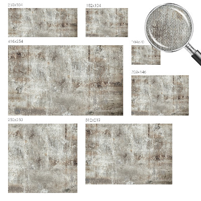 Baby room wall mural Industrial space