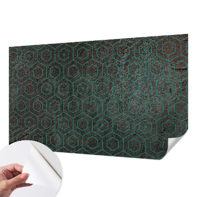 Self-adhesive wall mural Geometric pattern