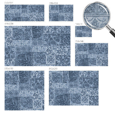 Peel and stick wallpaper mural Plant ornaments