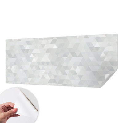 Peel and stick wall mural for bedroom Gray pattern